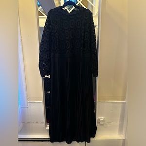 Eloquii size 22 black gown